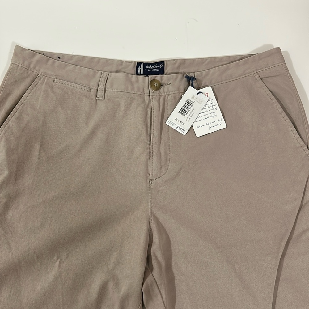 johnnie-O Golf Pants Mens 40x34 - JMPA1021 NAPA